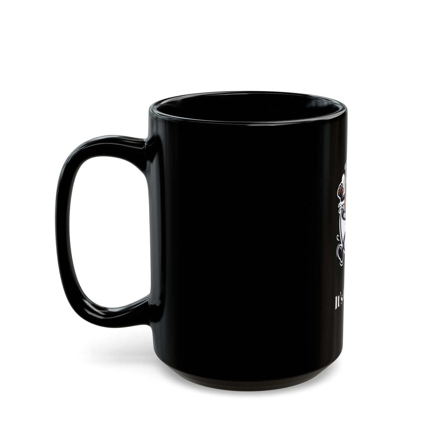 Funny Coffee Mug with Cartoon Coffee Bean Design - Perfect Gift for Coffee Lovers