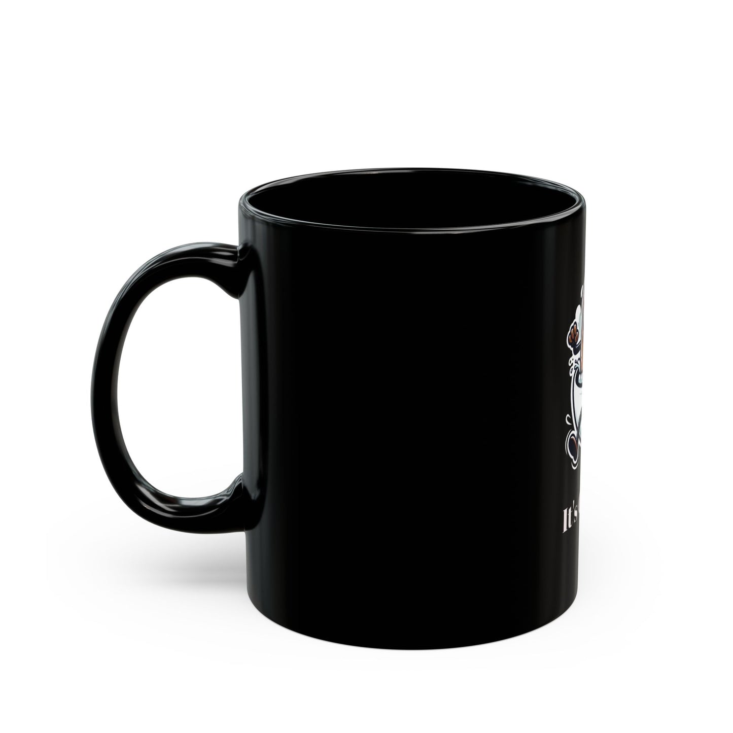Funny Coffee Mug with Cartoon Coffee Bean Design - Perfect Gift for Coffee Lovers