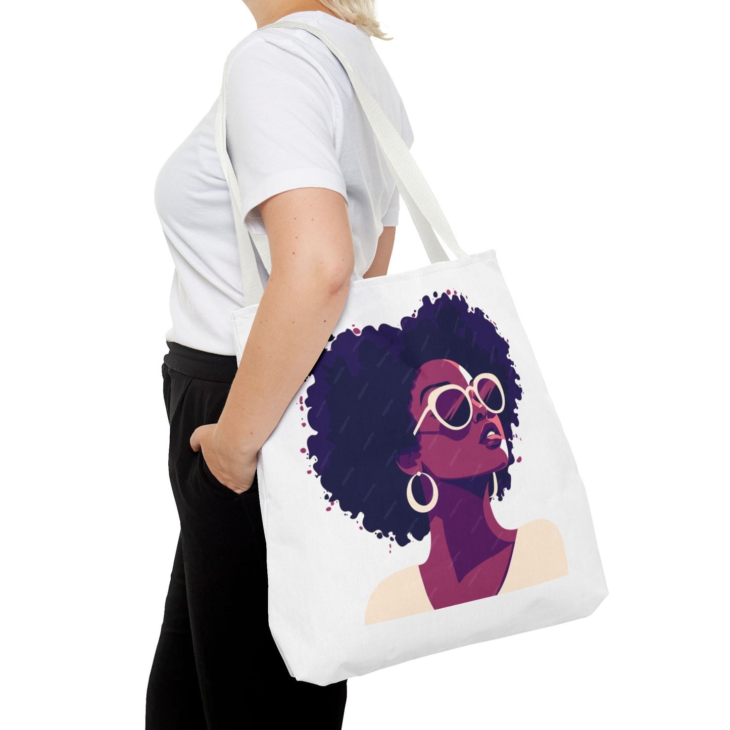 Living My Best Life Tote Bag - Chic & Inspirational Carryall for Everyday Use