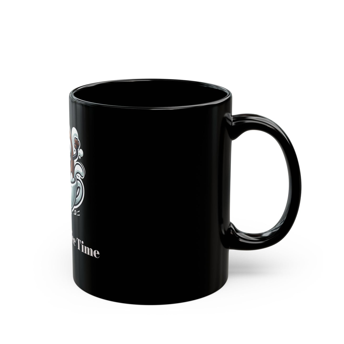 Funny Coffee Mug with Cartoon Coffee Bean Design - Perfect Gift for Coffee Lovers