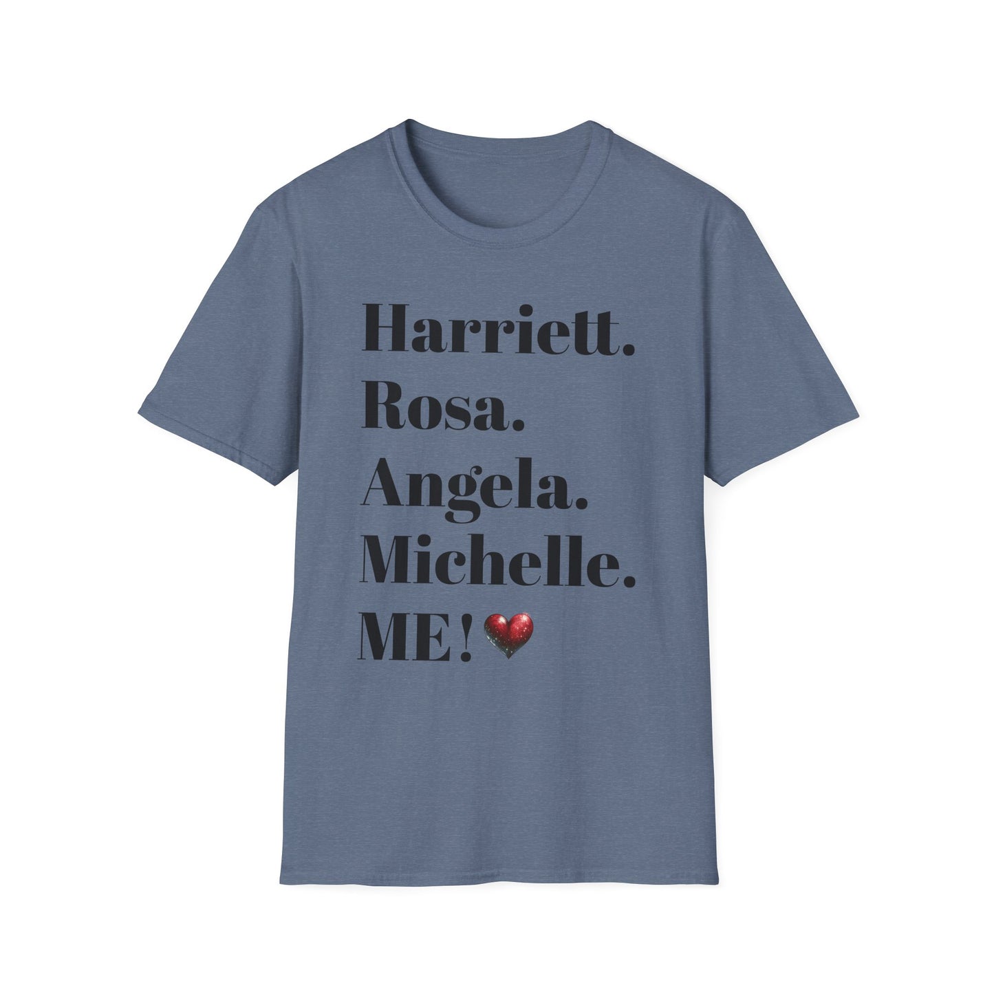 Empowering Unisex Softstyle T-Shirt with Personalized Names - Perfect for Celebrations & Gifts!