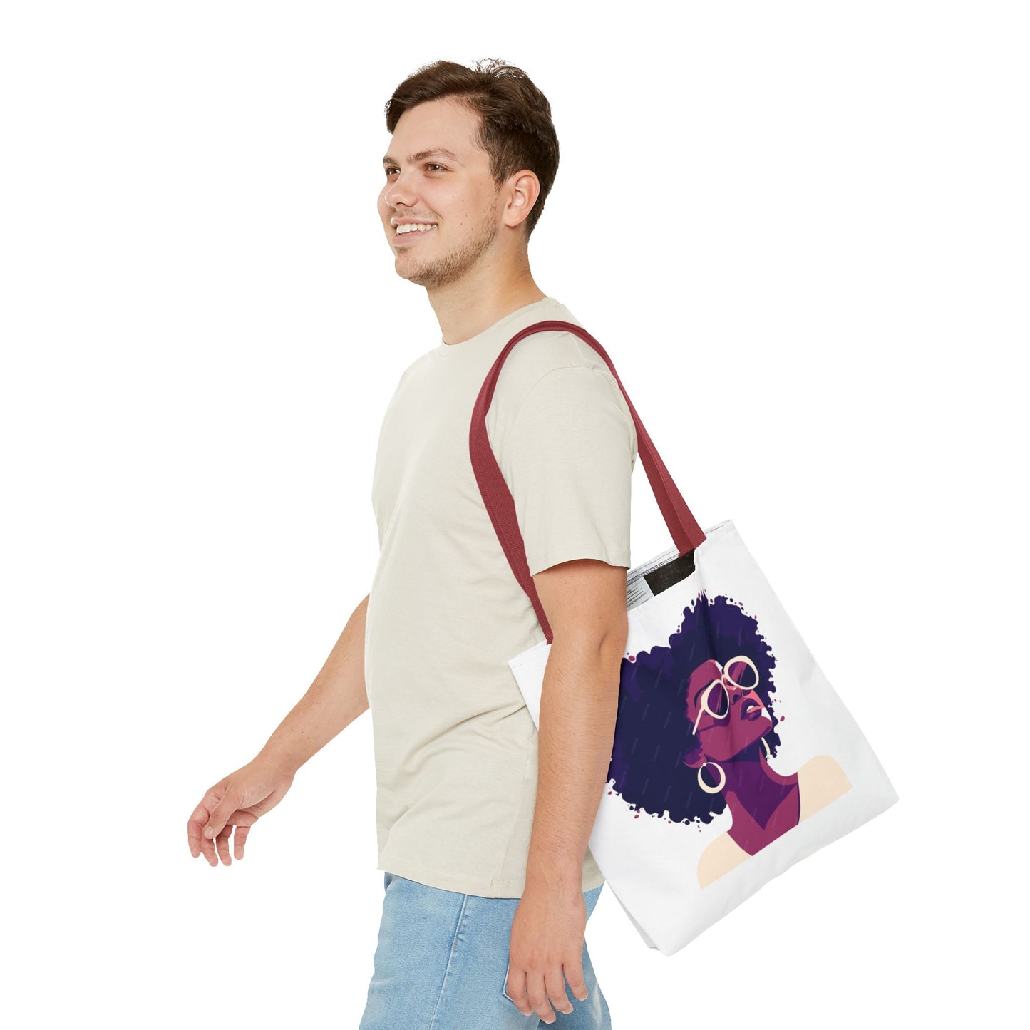 Living My Best Life Tote Bag - Chic & Inspirational Carryall for Everyday Use
