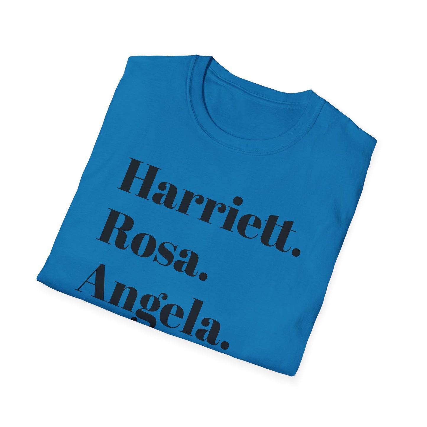 Empowering Unisex Softstyle T-Shirt with Personalized Names - Perfect for Celebrations & Gifts!