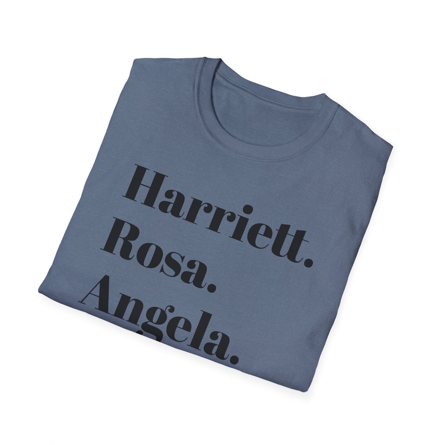 Empowering Unisex Softstyle T-Shirt with Personalized Names - Perfect for Celebrations & Gifts!