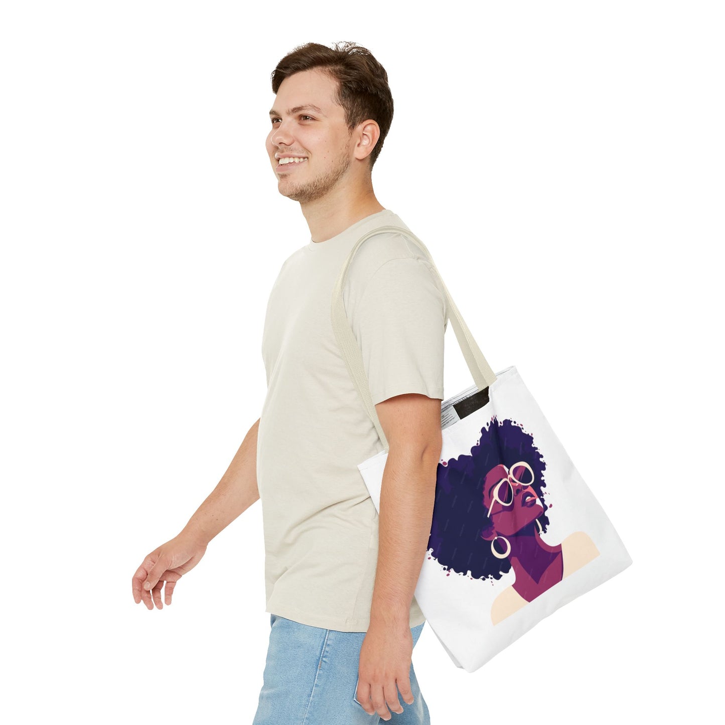 Living My Best Life Tote Bag - Chic & Inspirational Carryall for Everyday Use