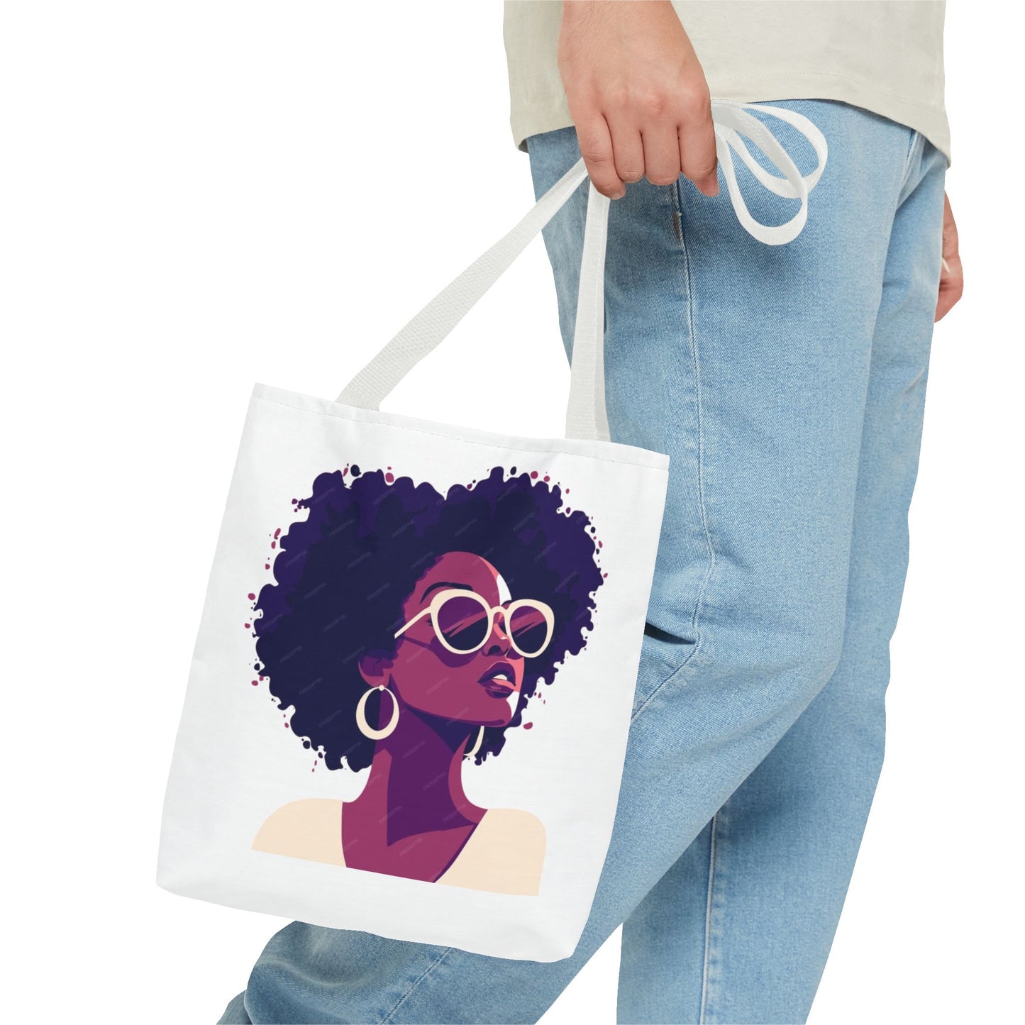 Living My Best Life Tote Bag - Chic & Inspirational Carryall for Everyday Use