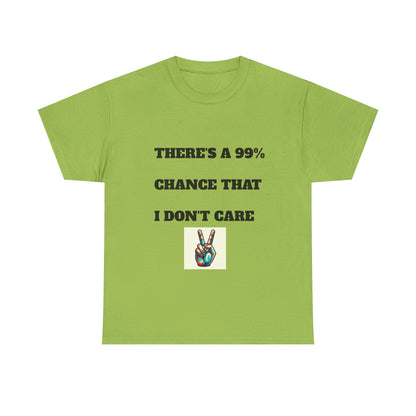 Funny Unisex Heavy Cotton Tee, Casual T-Shirt for Sarcastic People, Gift for Friends, Everyday Wear, Humor Apparel