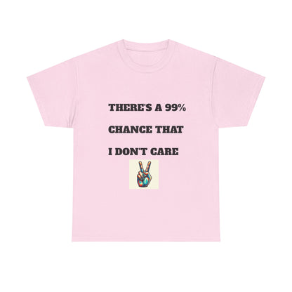Funny Unisex Heavy Cotton Tee, Casual T-Shirt for Sarcastic People, Gift for Friends, Everyday Wear, Humor Apparel
