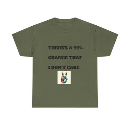 Funny Unisex Heavy Cotton Tee, Casual T-Shirt for Sarcastic People, Gift for Friends, Everyday Wear, Humor Apparel