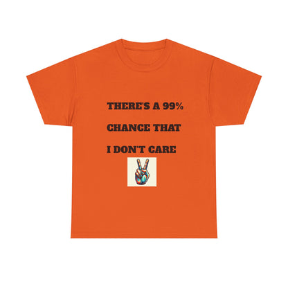 Funny Unisex Heavy Cotton Tee, Casual T-Shirt for Sarcastic People, Gift for Friends, Everyday Wear, Humor Apparel